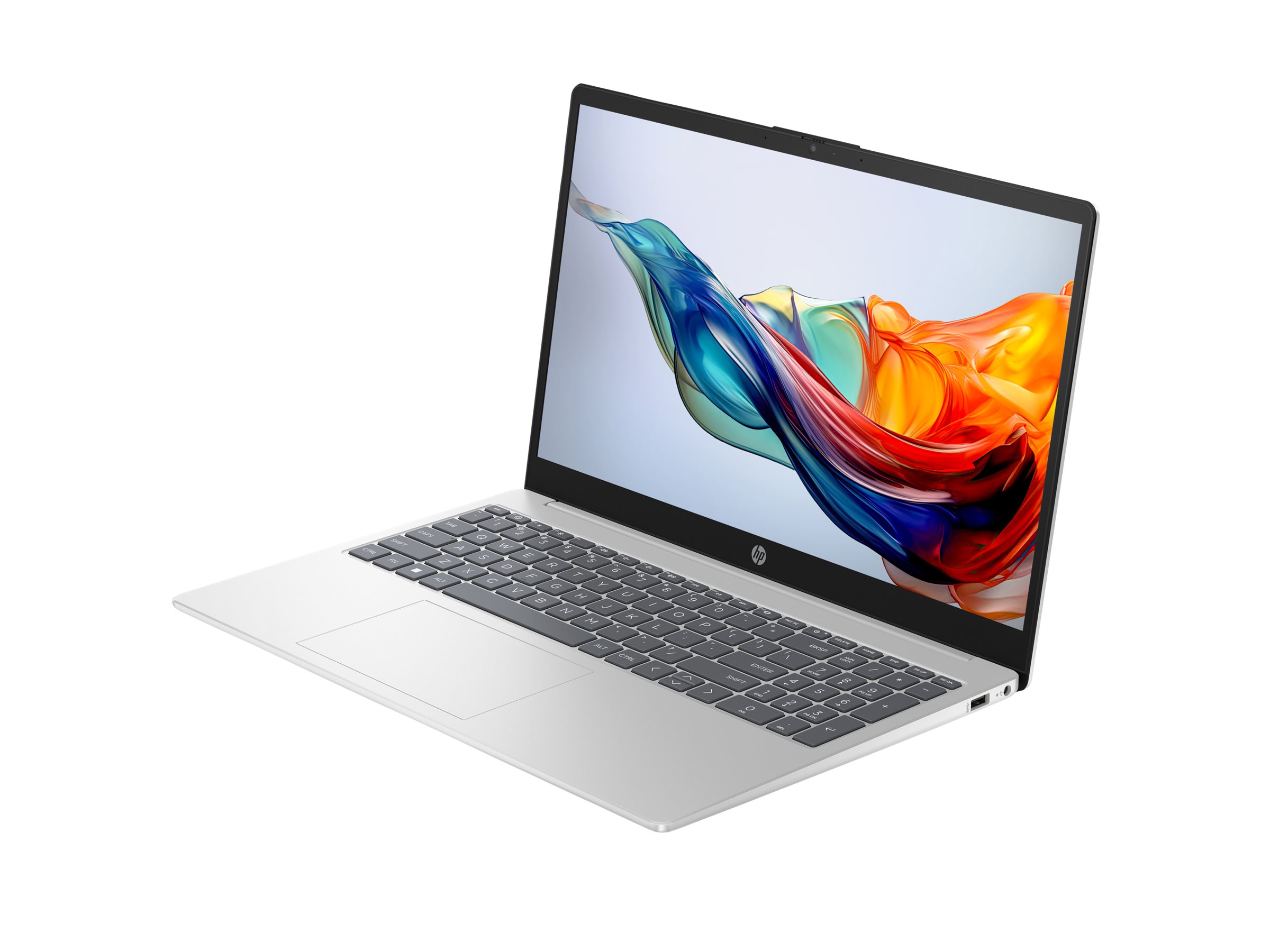 HP 15-fc0371la - Notebook - AMD Ryzen 7 7730U / 4.5 GHz - 16 GB - DDR4 SDRAM - 512 GB SSD - Integrados AMD Radeon - FreeDOS - Silver - 1-year warranty