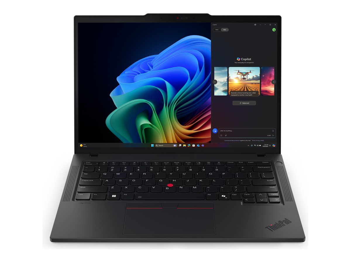 Lenovo ThinkPad T14 - Notebook - 14" - Intel Core Ultra 5 225U / 1.5 GHz - DDR5 SDRAM - 16 GB - 512 GB SSD - Integrated graphics - Windows 11 Pro - 3-year warranty