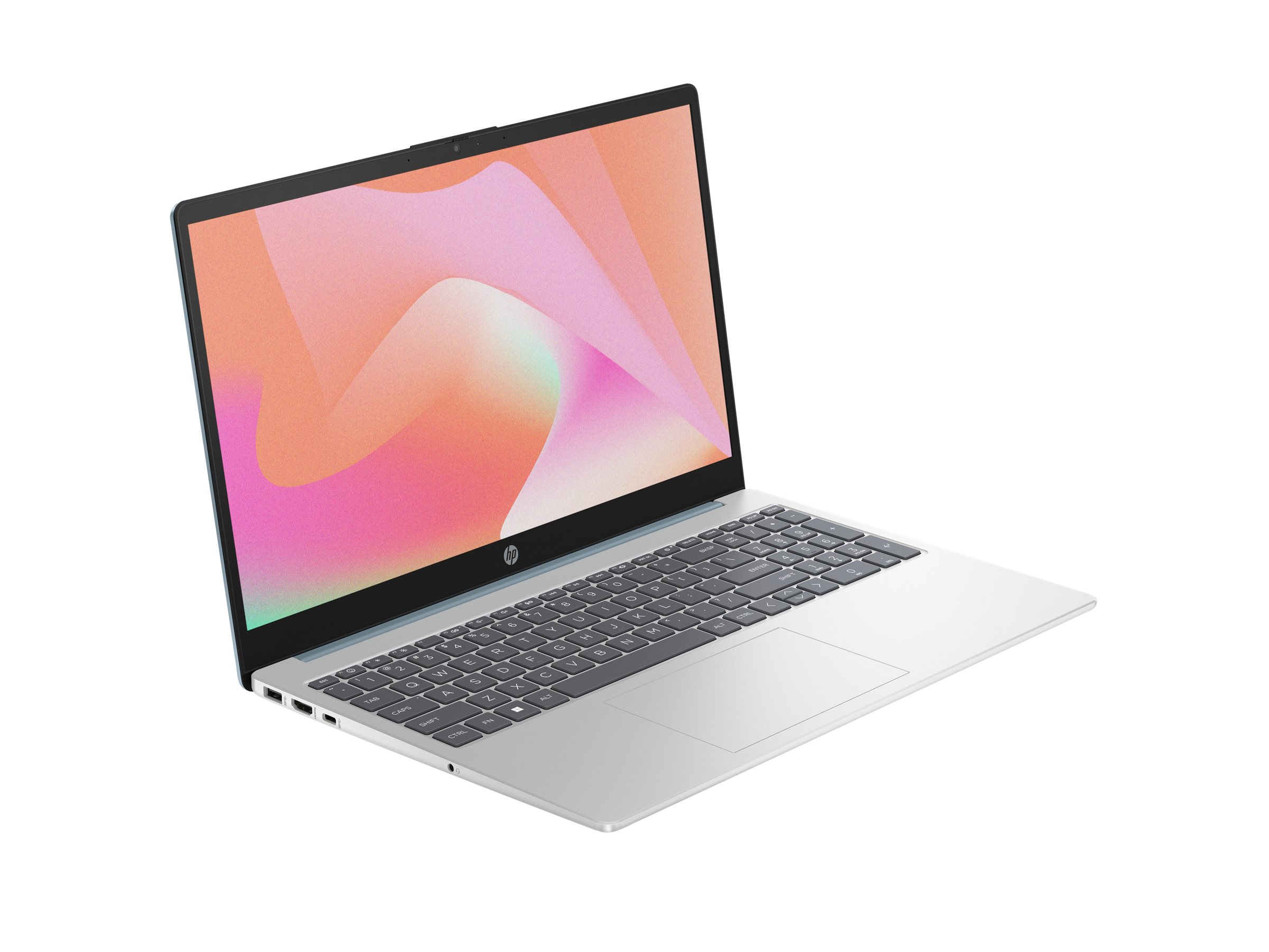 HP - Notebook - 15.6" - Intel Core 3 100U / 4.7 GHz - 8 GB - DDR5 SDRAM - 512 GB SSD - Integrated graphics - Microsoft Windows 11 Home - 1-year warranty or inherited Dell system warranty
