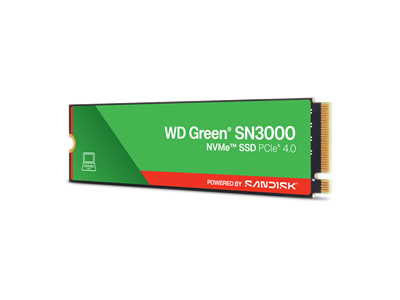 Western Digital WD Green SN3000 - Internal hard drive - 1 TB - M.2 2280 - Solid state drive