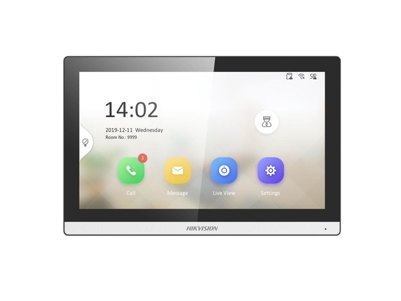 Hikvision - Video intercom system - Indoor / Outdoor - DS-KH6350-WTE1