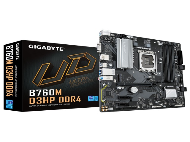 Gigabyte - Motherboard - B760M D3HP DDR4 4 DIMM Socket