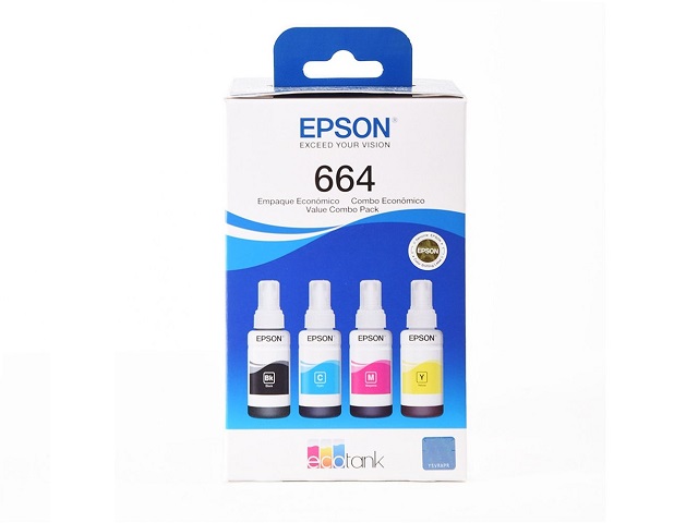 Epson - T664520-4 - Ink tank - Color - Pack full set L120 L