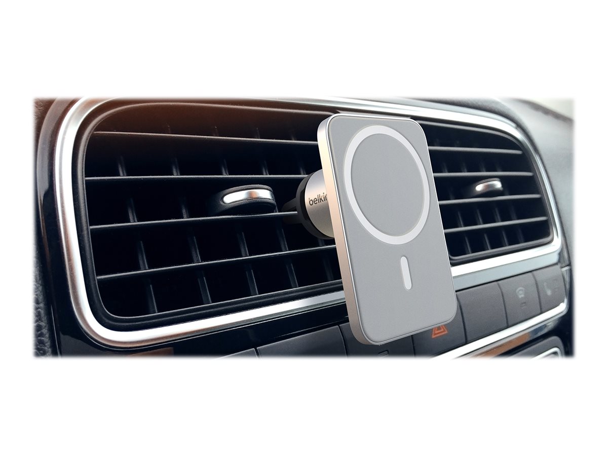 Soporte Belkin para Carro MagSafe Para La Serie iPhone 12 - Gris