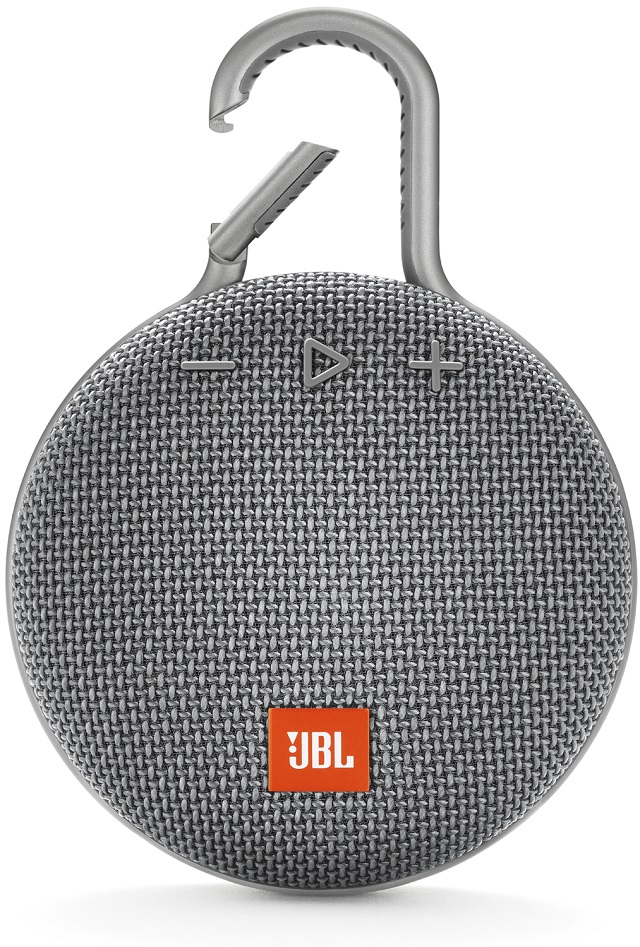 Jbl Clip 3  Altavoz  Para Uso Porttil  Inalmbrico  Bluetooth  33 Vatios  Gris - JBL