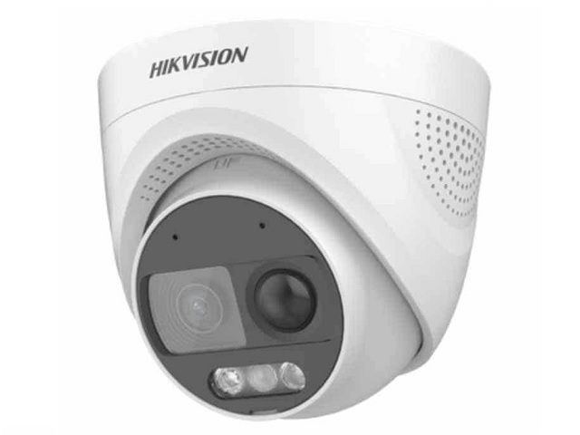 Cámara de Seguridad Turret Hikvision DS-2CE72DF3T-PIRXOS 2 MP ColorVu