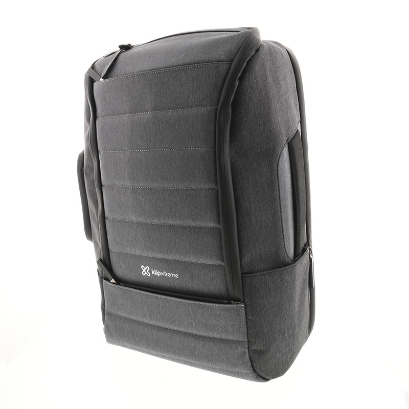Klip Xtreme  Notebook Carrying Backpack  156  1680D Nylon  Gray Blue - KLIP XTREME