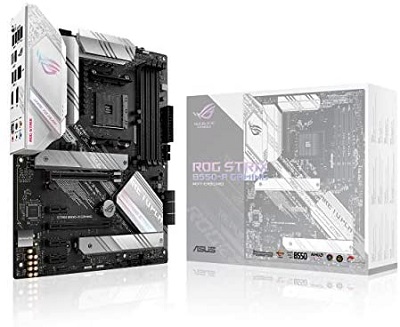 Asus Rog Strix B550A Gaming  Placa Base  Atx  Socket Am4  Amd B550 Chipset  UsbC Gen2 Usb 32 Gen 1 Usb 32 Gen 2  25 Gigabit Lan  Tarjeta Grfica Cpu Necesaria  Hd Audio 8Canales - ROG