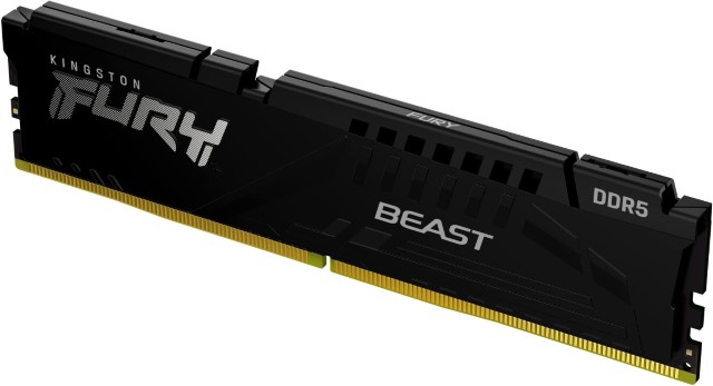 Kingston FURY Beast - DDR5 - módulo - 32 GB - DIMM de 288 contactos - 5600 MT/s / PC5-44800 - CL40 - 1.25 V - sin búfer - on-die ECC