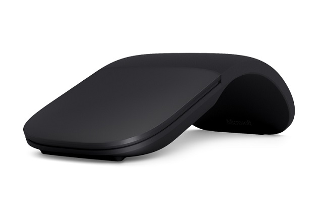 Microsoft Arc Mouse  Mouse  Bluetooth 40  24 Ghz  Wireless  Black - MICROSOFT