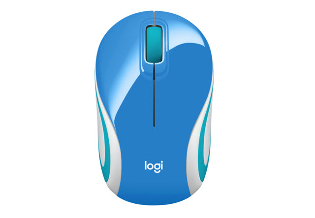 910-005360 Mouse Logitech M187 Mini Optico Usb Plug Play 1000Dpi Blue 910 005360 