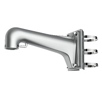 Hikvision DS-1603ZJ-POLE-P - Abrazadera para montaje de cámara - instalable en poste - para Panoramic Series DS-2DP3236ZIXS-D/440; Ultra Series DS-2DF8C842