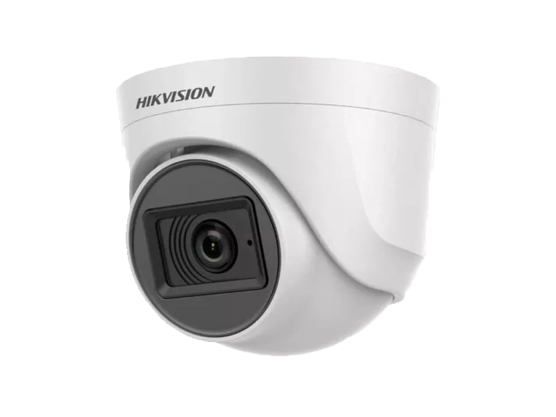 Hikvision Turbo HD Value Series DS-2CE76D0T-EXIPF - Cámara de videovigilancia - torreta - en interior - color (Día y noche) - 2 MP - 1080p - montaje M12 - focal fijado - compuesto, AHD, CVI, TVI - DC 12 V