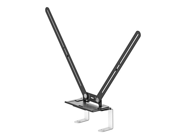 Logitech TV Mount For Video Bars - Montura para cámara - montaje debajo de pantalla, montable encima del monitor - para Logitech Rally Bar All-In-One Video Bar for Midsize Rooms; Room Solution Large
