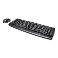 Kensington - Kit Teclado y Mouse Inalámbrico Negro