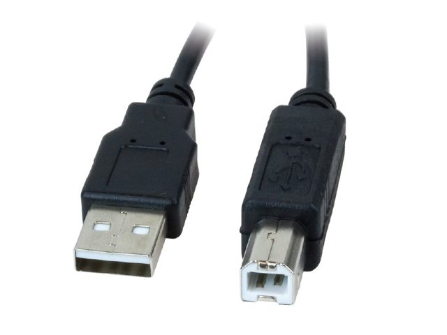 V7 Cable de extensión USB negro con conector USB 2.0 A hembra a USB 2.0 A  macho 1.8m 6ft