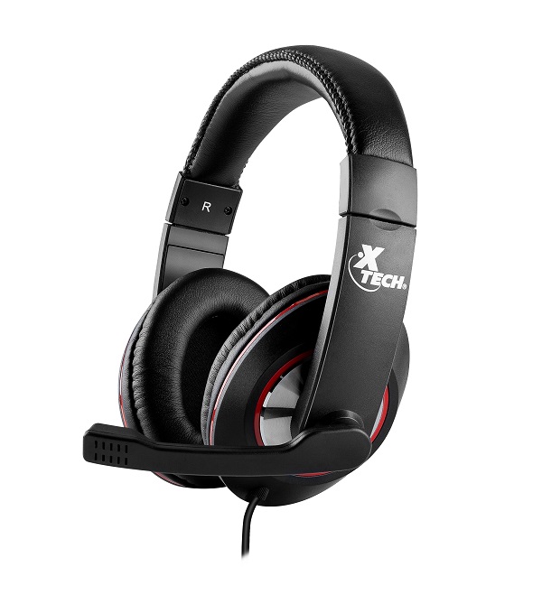 Xtech  Headset  Wired  Xth531  Kalamos  Gaming  Color Black W Red Accents  Connection Type Usb Plug Directivity Omnidirectional  Buttons Command Capsule With Volume  Volume  Audio Mute And Microphone Mute  Cable Length 65Ft - XTH-531