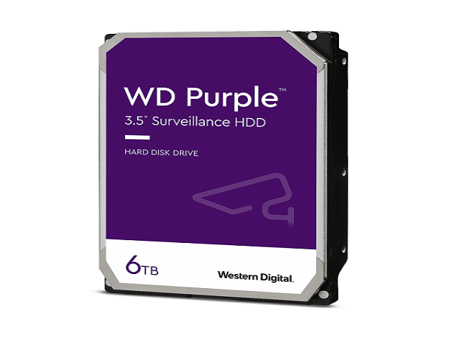 Wd Purple Wd62Purz  Disco Duro  6 Tb  Interno  35  Sata 6GbS  5640 Rpm  Bfer 128 Mb - WD