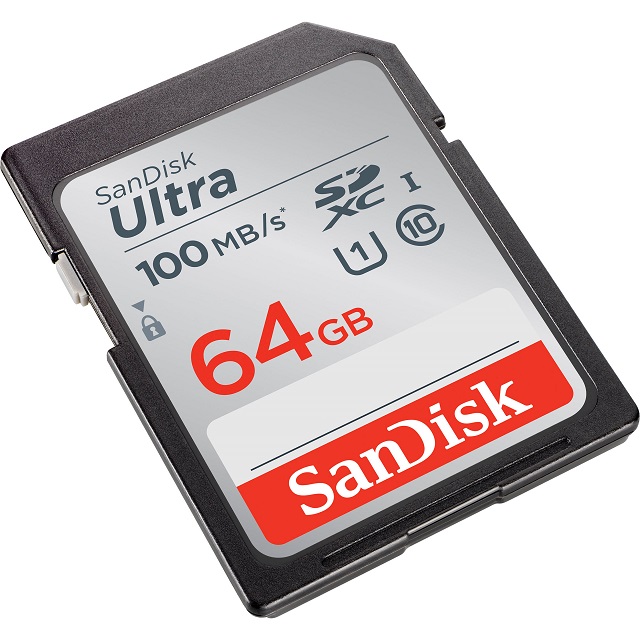 Sandisk Ultra  Tarjeta De Memoria Flash  64 Gb  UhsI U1  Class10  Sdxc UhsI - SDSDUN4-064G-GN6IN
