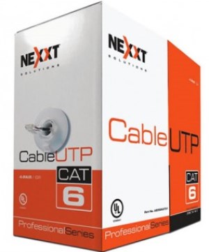 Nexxt Enterprise Cat6 UUtp Cable 4P 23Awg Cm 305M Gr - NEXXT
