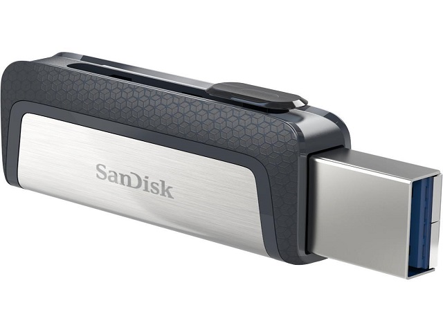 SanDisk Ultra Dual - Unidad flash USB - 32 GB - USB 3.1 / USB-C