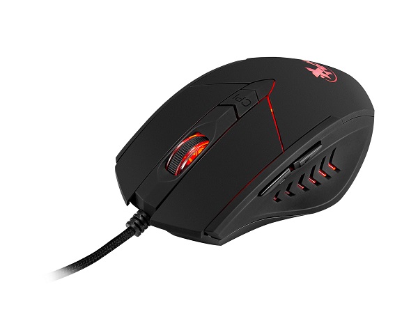 MOUSE XTECH STAUROS GAMING XTM-810 USB , 6 BOTONES, SENSOR OPTICO.