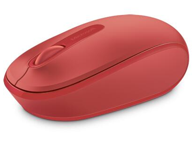 Microsoft Wireless Mobile Mouse 1850  Mouse  Usb  Wireless  Flame Red - MICROSOFT