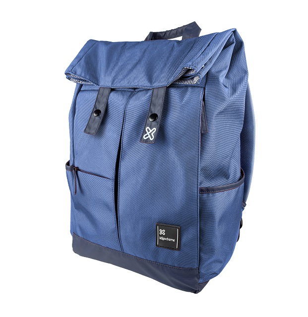 Klip Xtreme - Notebook carrying backpack - 15.6" - 600D polyester - Blue - KLIP XTREME