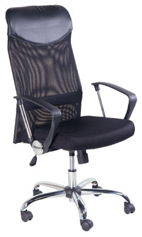 Manager Chair WArm Rest Torin  Black - QZY-2501