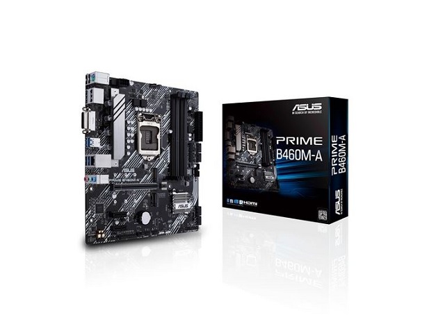 Asus Prime B460MA  Placa Base  Micro Atx  Socket Lga1200  B460 Chipset  Usb 32 Gen 1  Gigabit Lan  Tarjeta Grfica Cpu Necesaria  Hd Audio 8Canales - PRIMEB460M-A