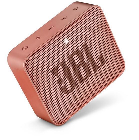 Jbl Go 2  Altavoz  Para Uso Porttil  Inalmbrico  Bluetooth  3 Vatios  Canela  5 Horas De Reproduccin  Resistente Al Agua  Entrada De Cable De Audio - JBL