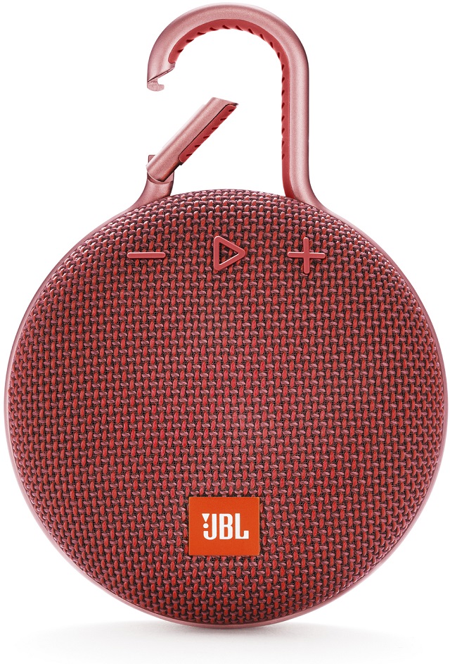 Jbl Clip 3  Altavoz  Para Uso Porttil  Inalmbrico  Bluetooth  33 Vatios  Rojo - JBLCLIP3REDAM
