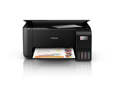 Epson EcoTank L3210 - Impresora multifunción - color - chorro de tinta - rellenable - 216 x 297 mm (original) - 215.9 x 1200 mm (material) - hasta 7 ppm (copiando) - hasta 10 ppm (impresión) - 100 hojas - USB 2.0
