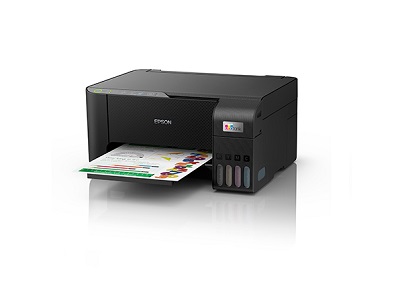 Epson EcoTank L3250 - Impresora multifunción - color - chorro de tinta - rellenable - 216 x 297 mm (original) - 215.9 x 1200 mm (material) - hasta 7.7 ppm (copiando) - hasta 10 ppm (impresión) - 100 hojas - USB 2.0, Wi-Fi