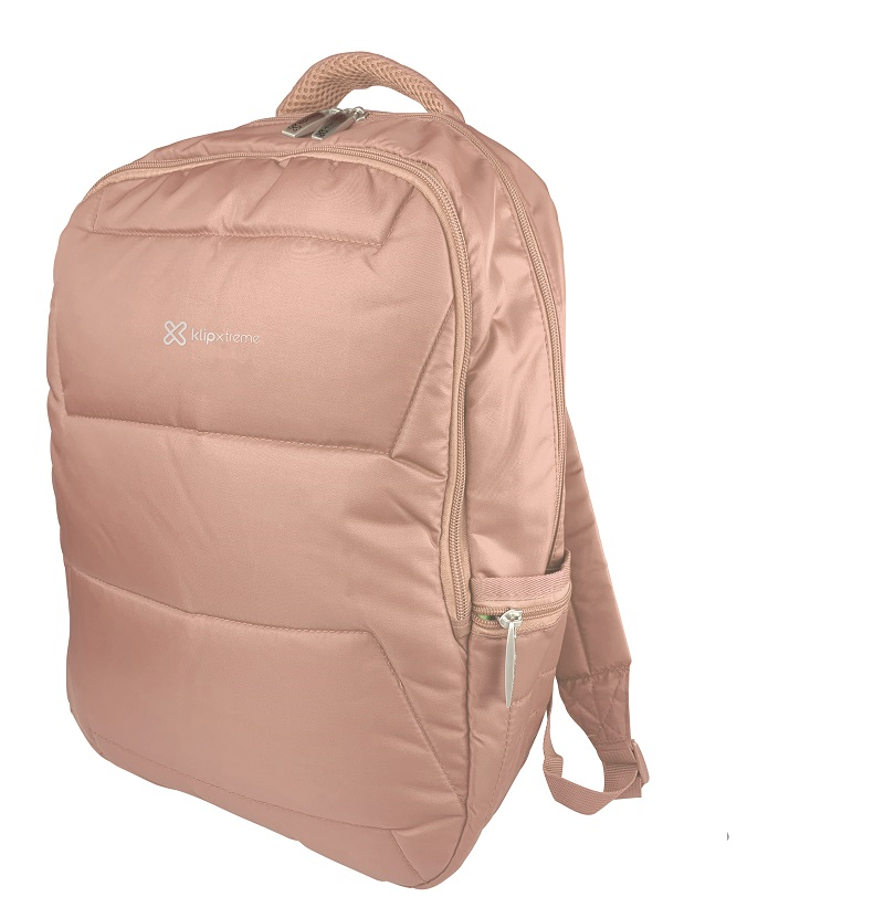Klip Xtreme  Notebook Carrying Backpack  156  1200D Nylon  Pink  Two Compartments - KNB-426PK