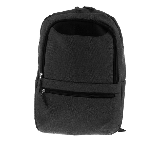 Xtech Winsor XTB-212BK Mochila para laptop 15.6" - Durable poliéster – Color Negro - Panel posterior con acolchado - Tirantes acolchados - Bolsillo frontal para accesorios con organizador interior