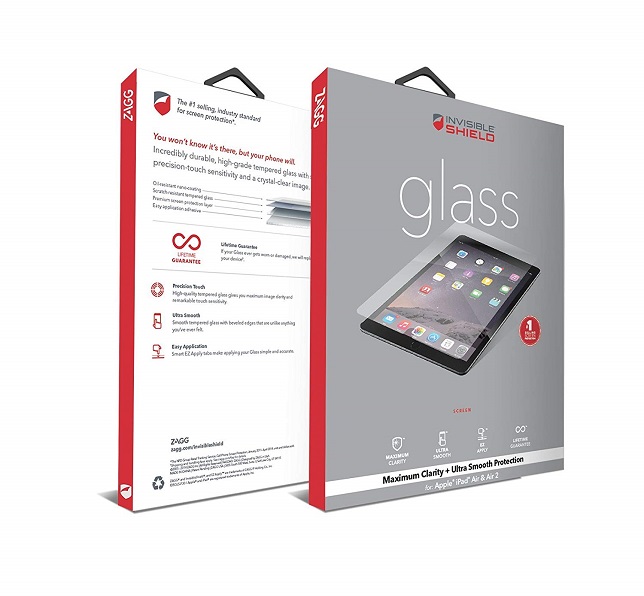 200102469 Zagg Invisibleshield Glass  Protective Cover  Para Ipad Pro  129In Overlay