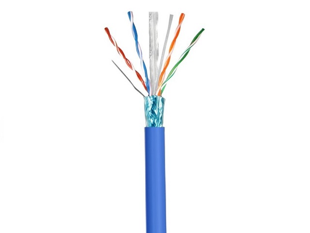 Panduit - Network cable - Foiled unshielded twisted pair (F/UTP) - Blue