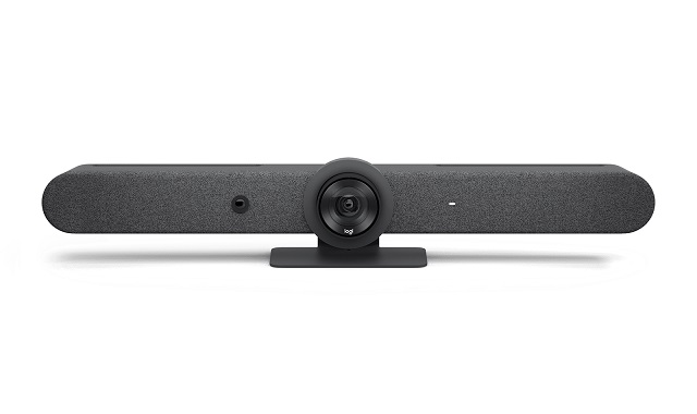 Logitech Rally Bar - Dispositivo de vídeoconferencia - Certificado por Zoom, Certificado para Equipos de Microsoft - grafito