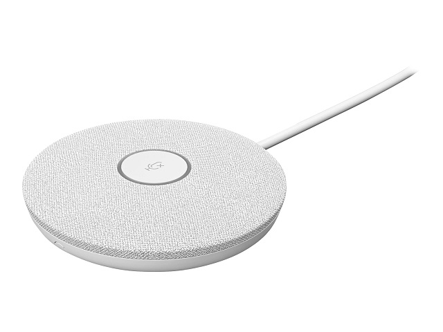 Logitech Rally Mic Pod - Micrófono - blanco - Certificado por Skype, Certificado por Zoom, Cisco Webex Certified - para Rally Bar, Plus; Room Solution Large