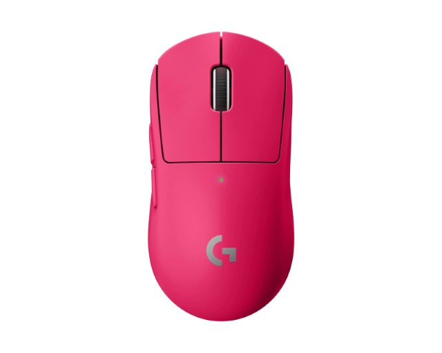 Logitech G PRO X SUPERLIGHT - Ratón - óptico - 5 botones - inalámbrico - 2.4 GHz - receptor USB de Logitech LIGHTSPEED - rosa