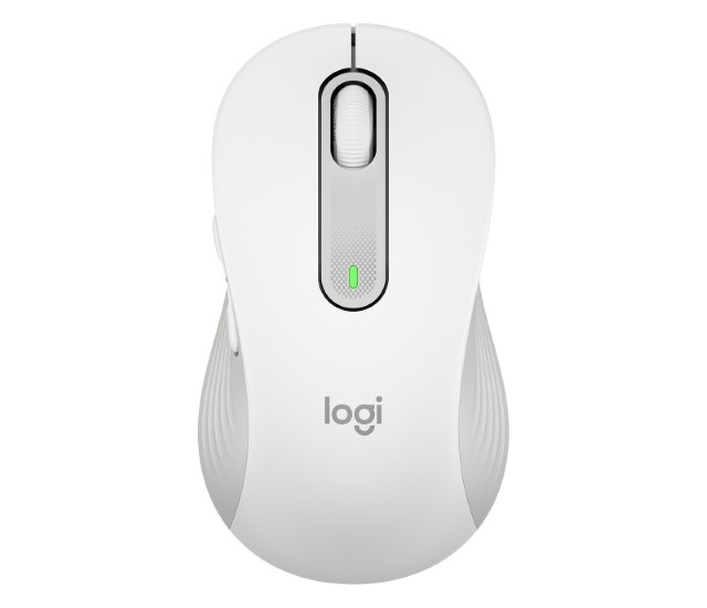 Logitech Signature M650 - Ratón - manos pequeñas - diestro y zurdo - inalámbrico - 2.4 GHz, Bluetooth - receptor de USB Logitech Logi Bolt - blanco hueso
