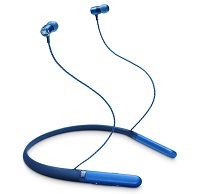 JBL LIVE 200BT - Auriculares internos con micro - en oreja - barboquejo - Bluetooth - inalámbrico - azul héroe - JBLLIVE200BTBLUAM