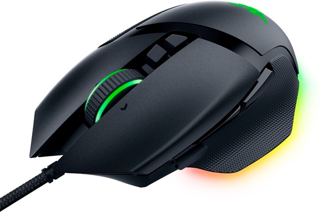 Razer Basilisk V3 - Ratón - ergonómico - diestro - óptico - 11 botones - cableado - USB