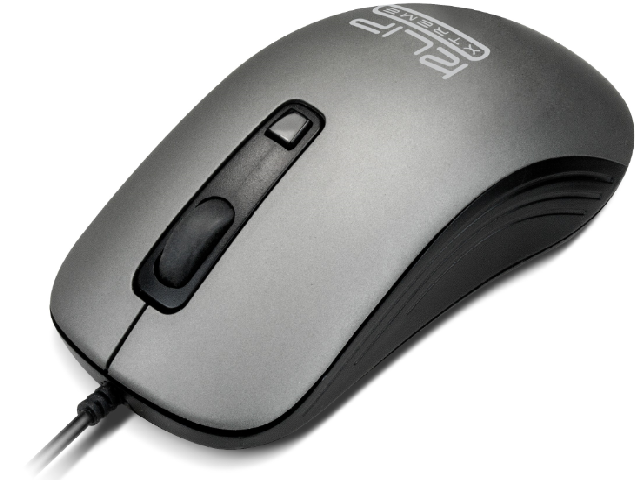 Klip Xtreme  Mouse  Wired  Usb  Gray  1600Dpi - KMO-111