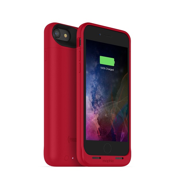 3783_JPA-iP7-RED Mophie Juice Pack Air  Paquete De Bateras Externas 2525 Mah  Rojo  Para Apple Iphone 78