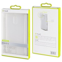 Muvit Mucsl0041  Case  Durable Plastic  Transparent  Para Nokia 6 - MUVIT