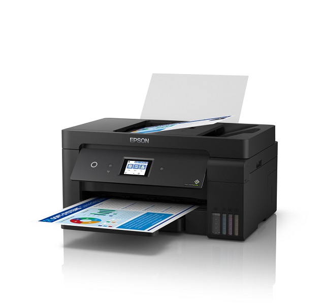 C11CH96303 Epson L14150  Copier  Printer  Scanner  Fax  Color  A3 297 X 420 Mm  Automatic Duplexing