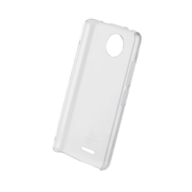 Muvit Mmcry0017  Case  Durable Plastic  Transparent  Para Motorola C4 4G - MMCRY0017