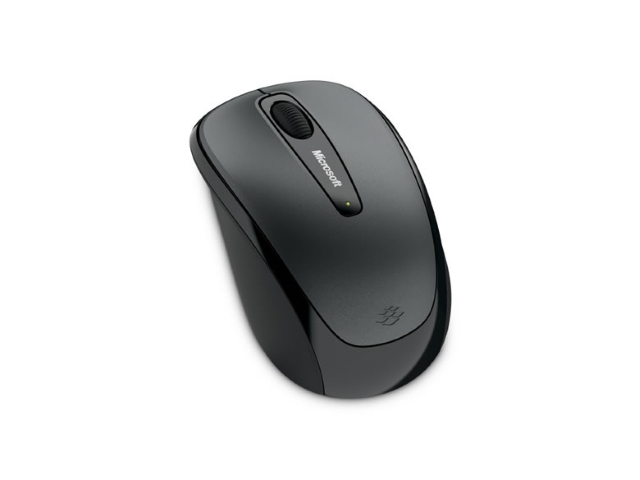 Microsoft Wireless Mobile Mouse 3500  Ratn  ptico  Inalmbrico  24 Ghz  Receptor Inalmbrico Usb  Gris - MICROSOFT